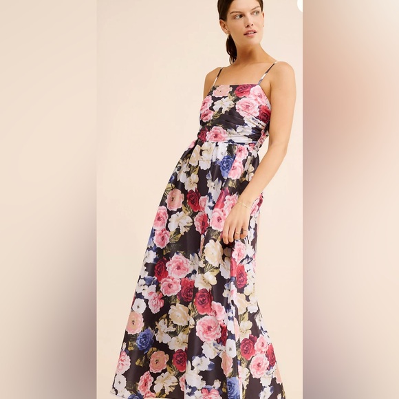 Anthropologie Dresses & Skirts - Anthropologie If by sea floral maxi dress Large